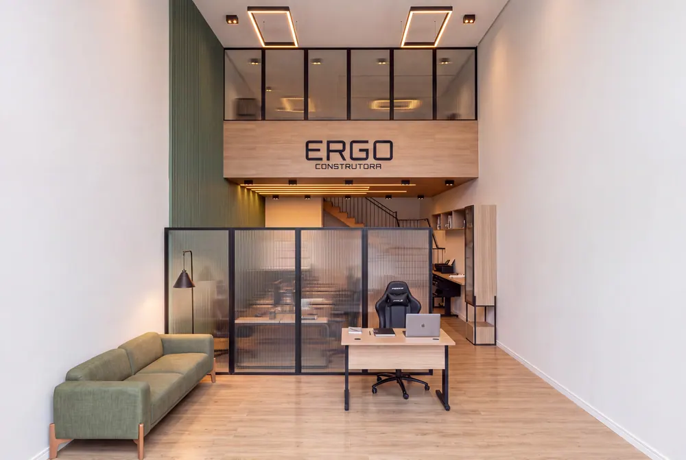 Escritório Ergo — projeto da Ergo Construtora em Maragogi, Alagoas
