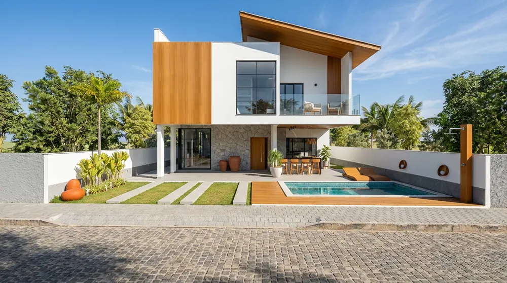 Residência Contemporânea — projeto da Ergo Construtora em Maragogi, Alagoas
